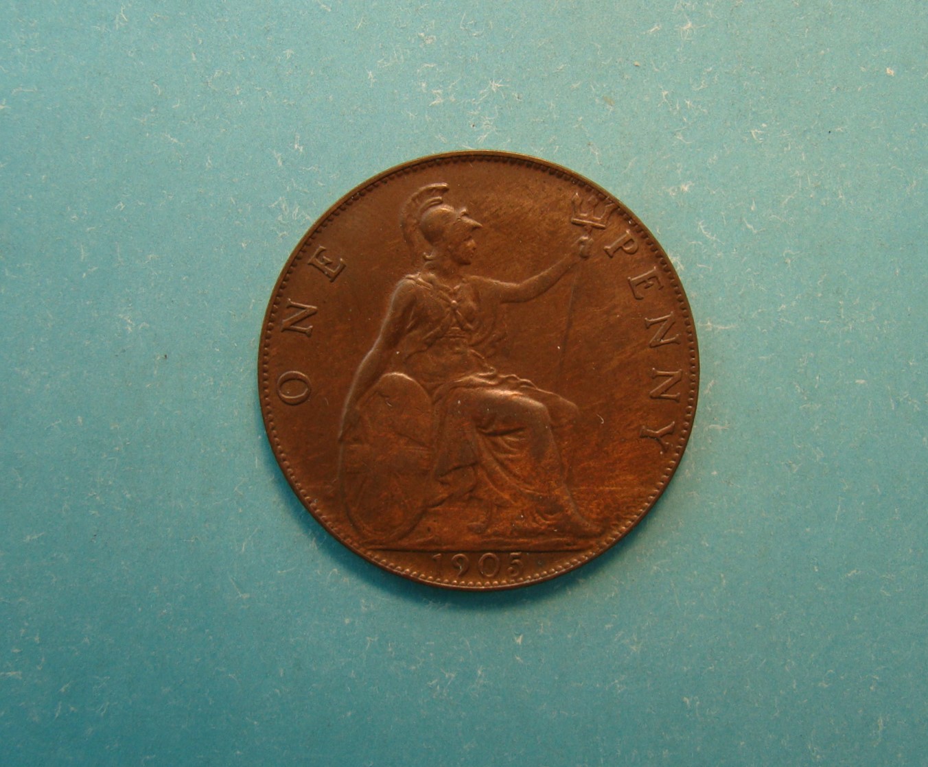 Edward VII, 1905, Pence - Image 2