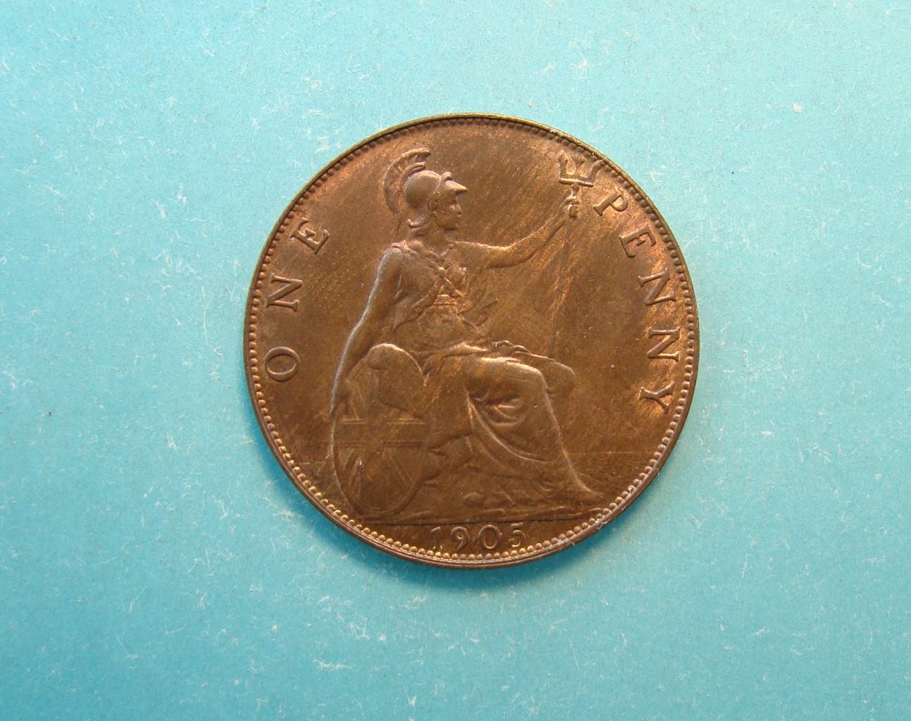 Edward VII, 1905, Pence - Image 2