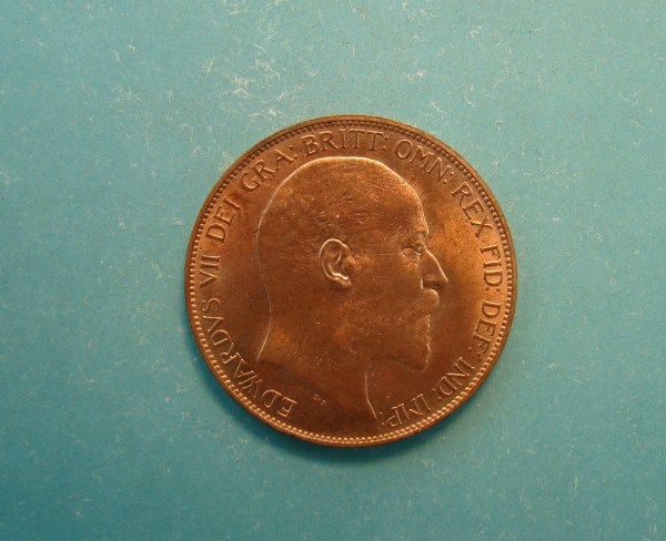 Edward VII, 1906, Pence