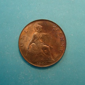 Edward VII, 1907, Pence - Image 2