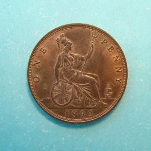 Victoria, 1892, Pence - Image 2
