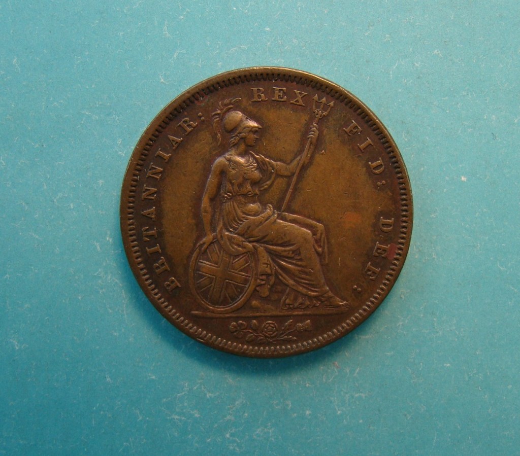 William IV, 1831, Pence