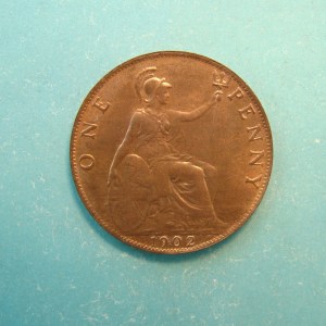 Edward VII, 1902, Pence - Image 2