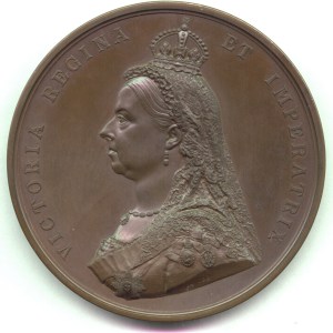 Victoria,1887, AE77, - Image 1