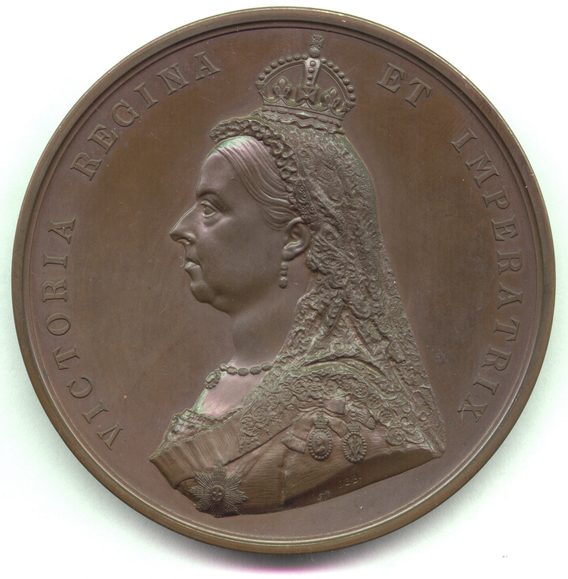 Victoria,1887, AE77, - Image 1