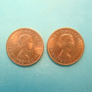Elizabeth II, 1965,66, Pence - Image 1