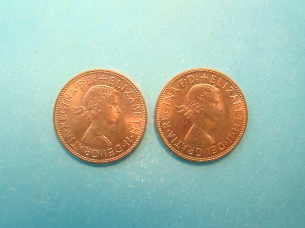 Elizabeth II, 1965,66, Pence