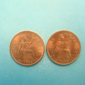 Elizabeth II, 1965,66, Pence - Image 2