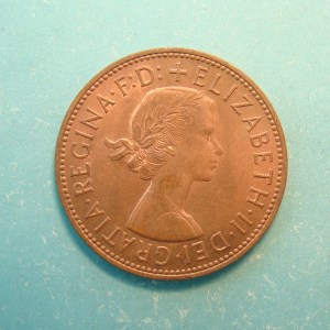 Elizabeth II, 1966,67, Pence - Image 1