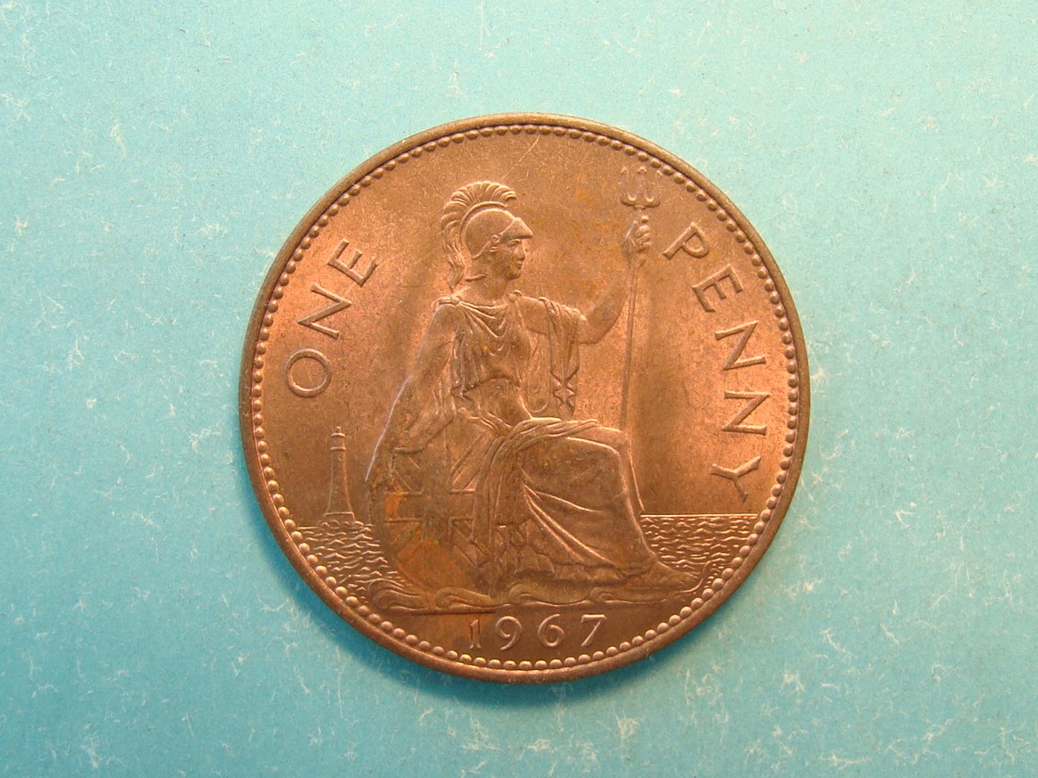 Elizabeth II, 1966,67, Pence - Image 2