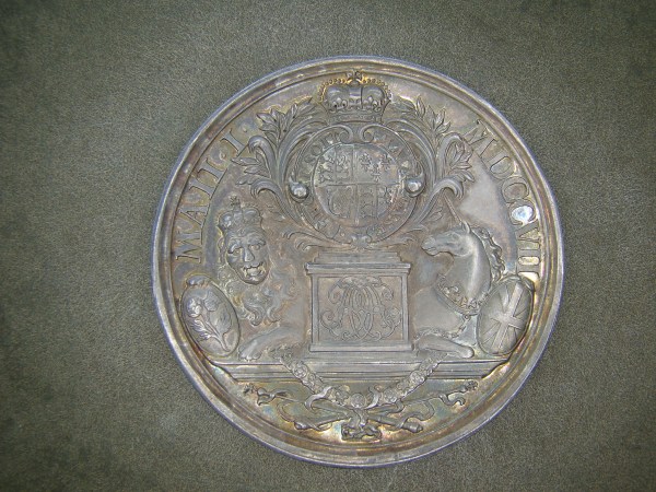 Anne, 1707, AR47, Mint State Union Medal