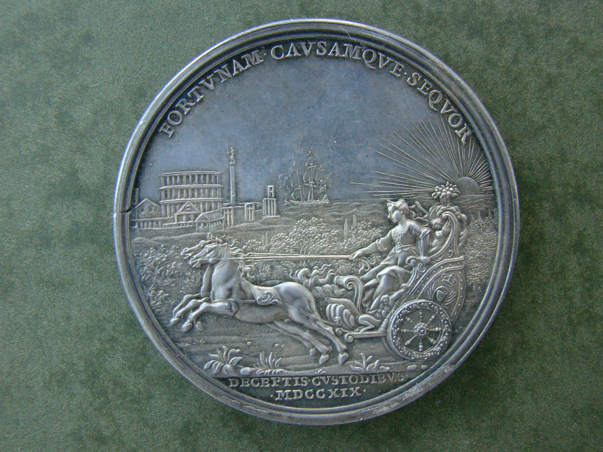 Clementina, 1719, AR48 - Image 2