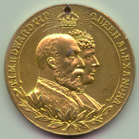 Edward VII, 1902, WM40 Gilt