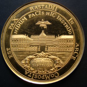 Margrave Louis William, 1955, Tricentenary of Birth, GOLD MEDAL - Image 2