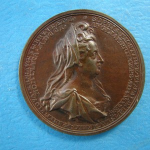 William III, 1701, CU63, Electress Sophia - Image 2