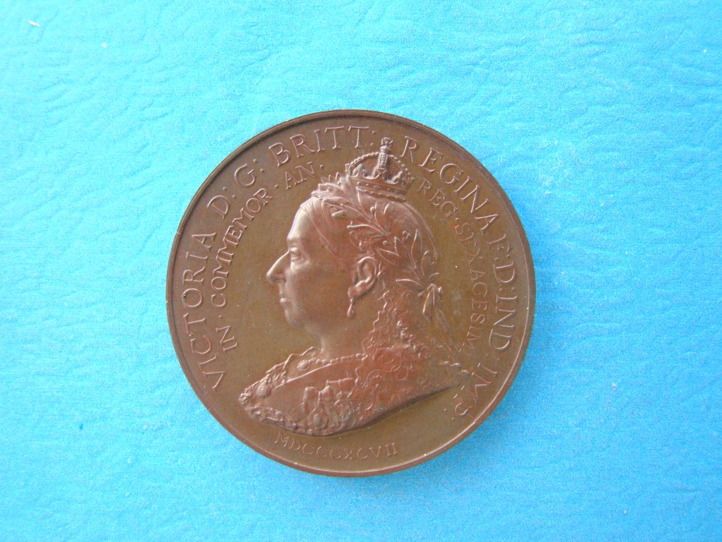 Victoria, 1897, AE51, Diamond Jubilee SOLD