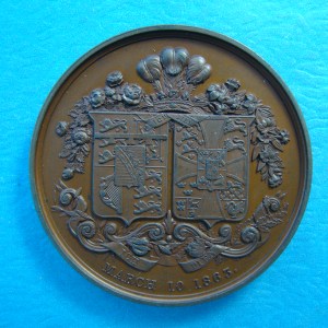 Victoria, 1863, AE64 - Image 2