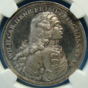 WILLIAM PR. OF ORANGE, AR37, 1747 FINEST KNOWN EXAMPLE - Image 1