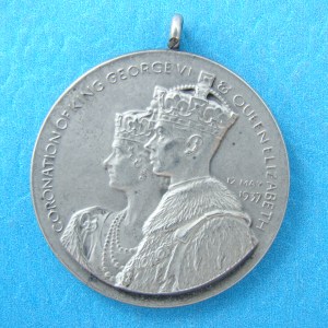 George VI, 1937, Ae35 Silvered - Image 1