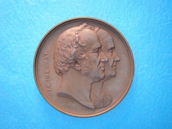 John & Emma Gray, 1863, AE57