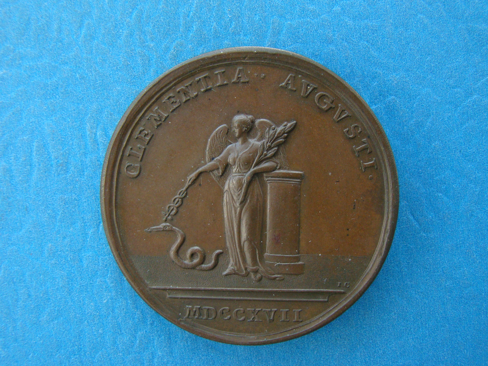 George I, 1717, AE46 - Image 2