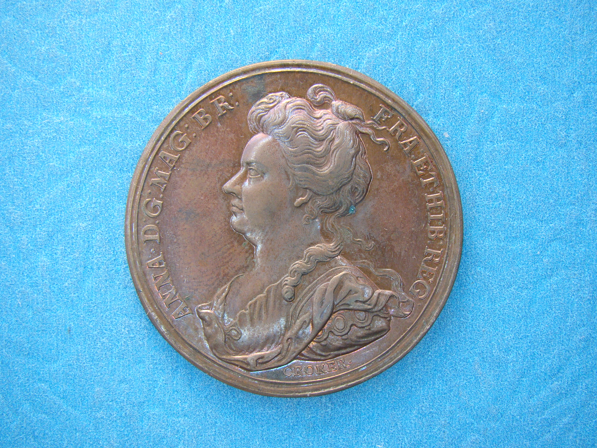 Anne, 1704, AE35 - Image 1