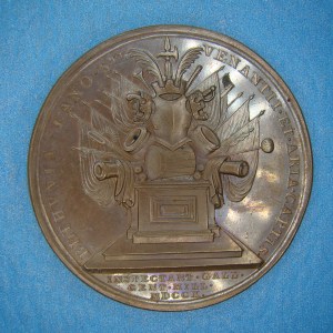 Anne, 1710, AE48 - Image 2