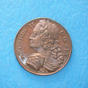 George II, 1745, AE30 - Image 1