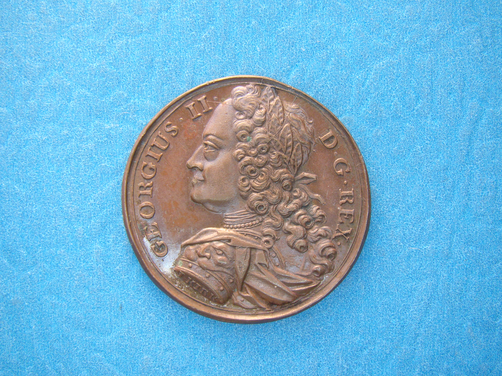 George II, 1745, AE30 - Image 1