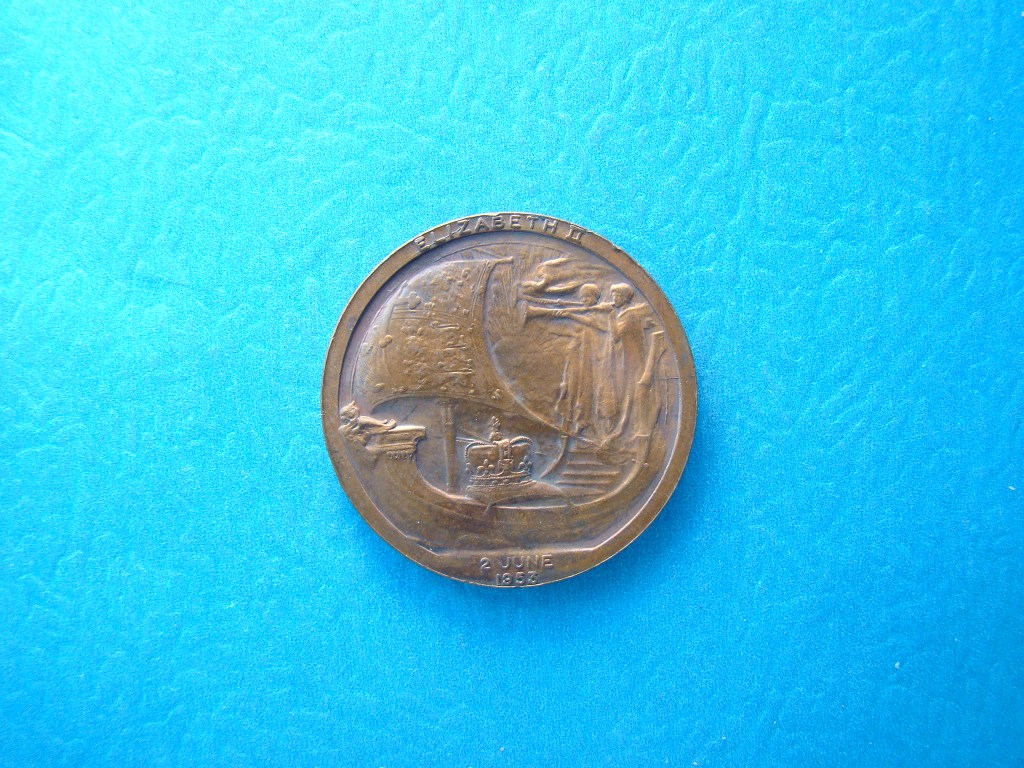 Elizabeth II, 1953, AE37