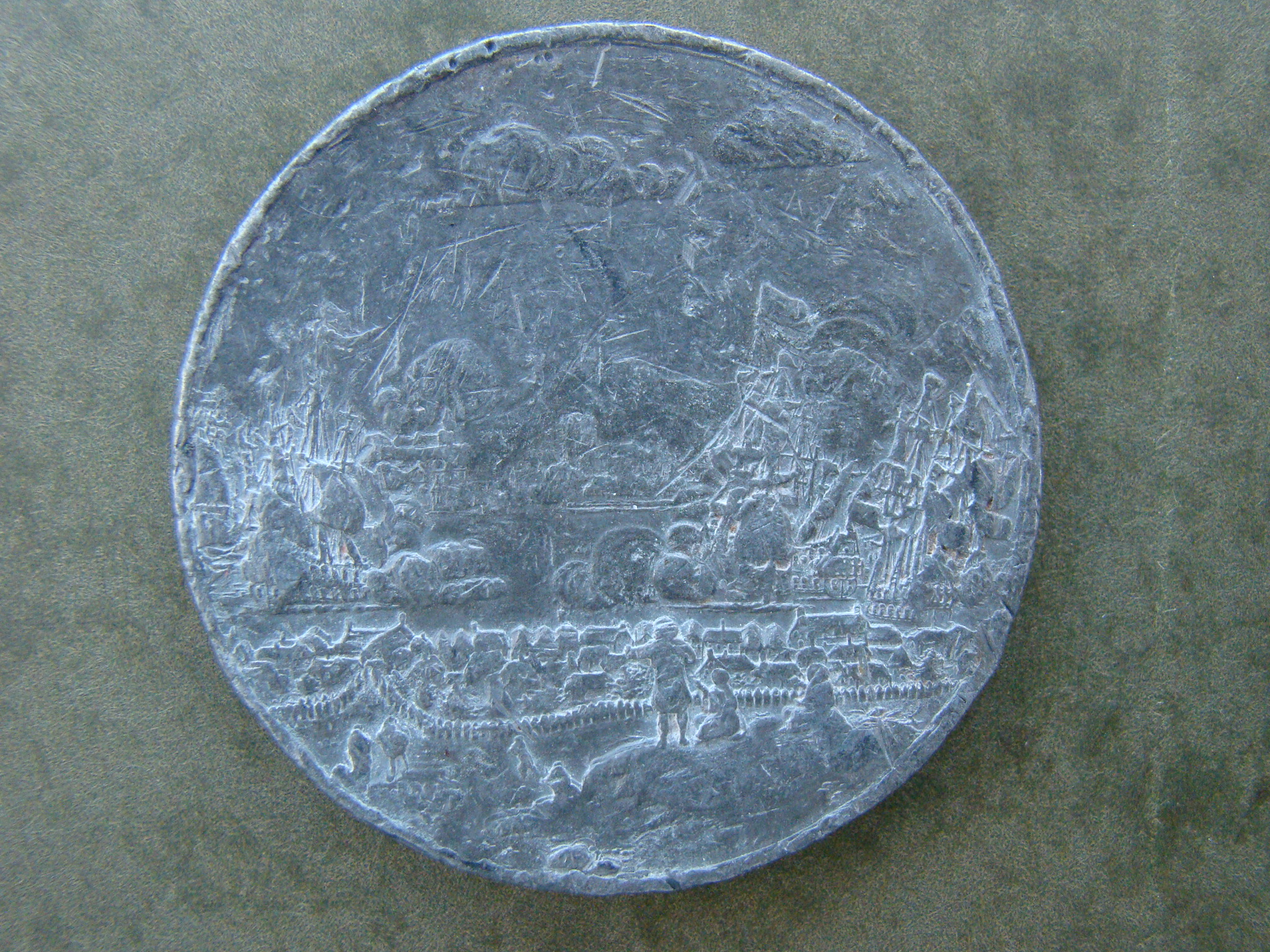 Charles II, 1665, PB55, EXTREMELY RARE TRIAL STRIKE - Image 1