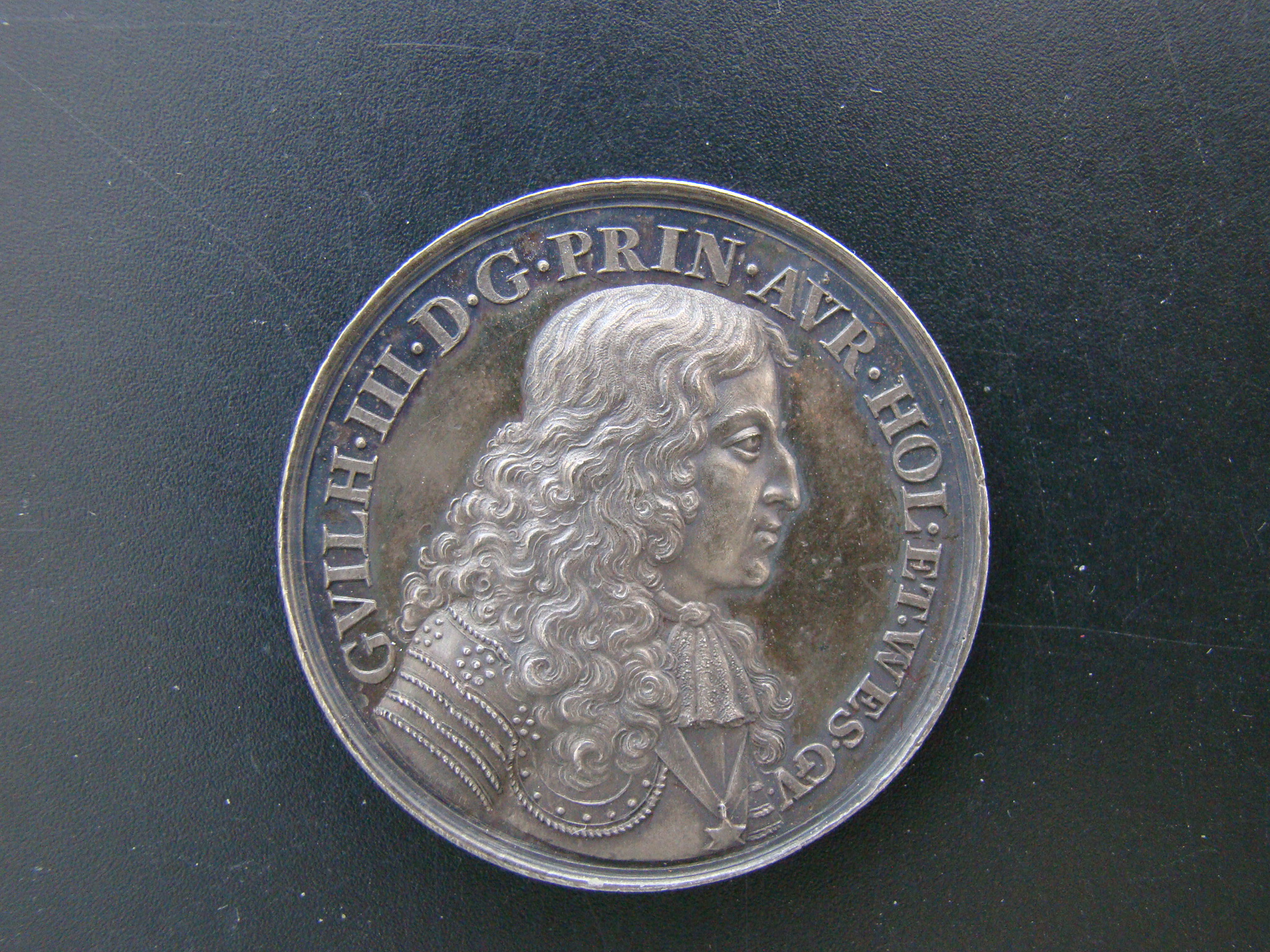 William and Mary, 1677, AR42, - Image 1