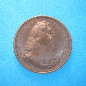 Charles I, 1649, AE51 - Image 1