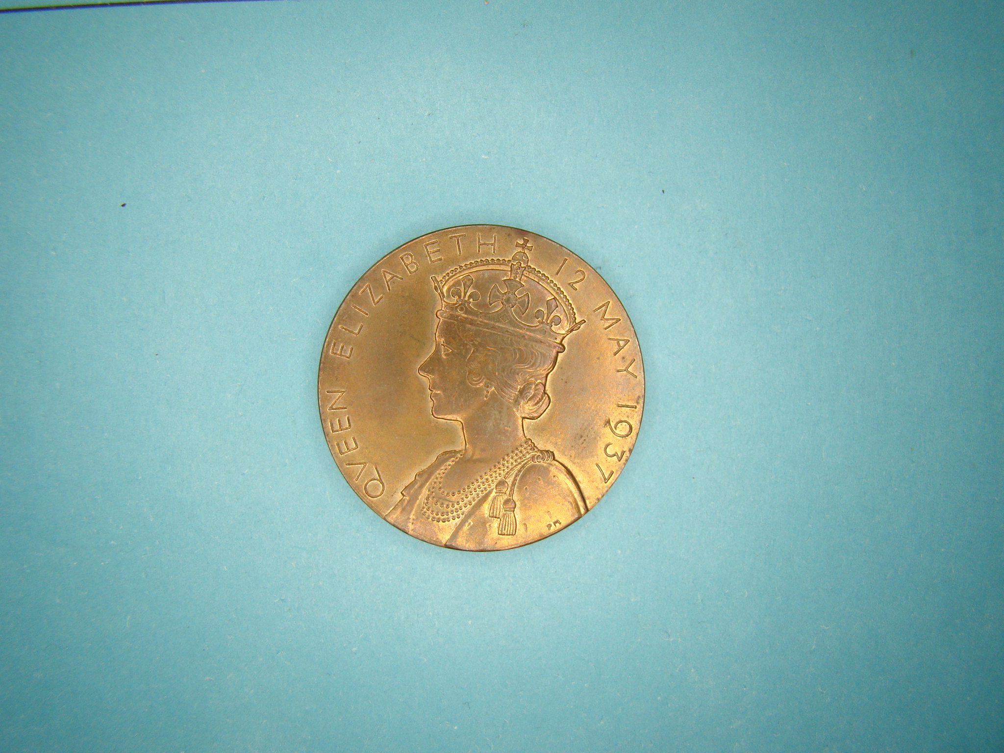 George VI, 1937, AE32 - Image 1