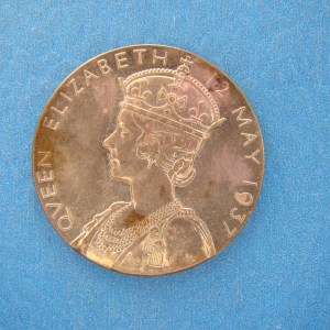George VI, 1937, AE32 - Image 2