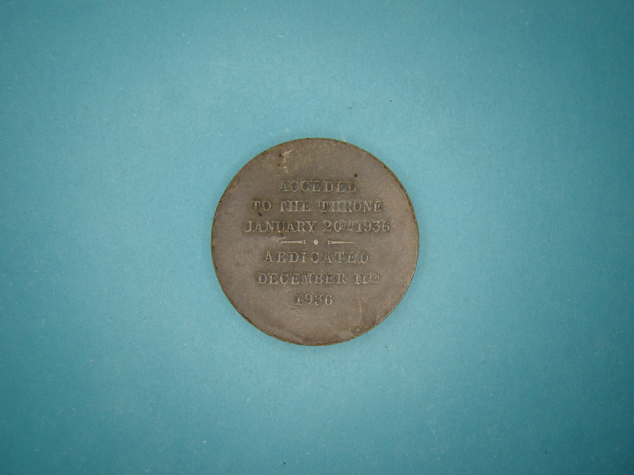 Edward VIII,1936, AE32 Silvered - Image 2