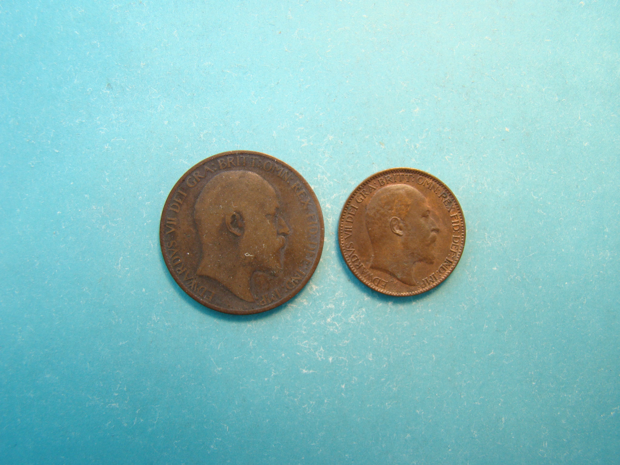 Edward VII, 1907, Half Pence/Farthing - Image 1