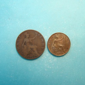 Edward VII, 1907, Half Pence/Farthing - Image 2