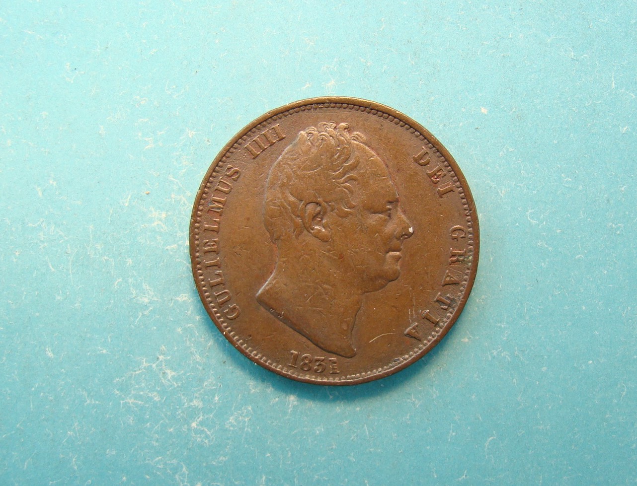 William IV, 1831, Half Pence - Image 1
