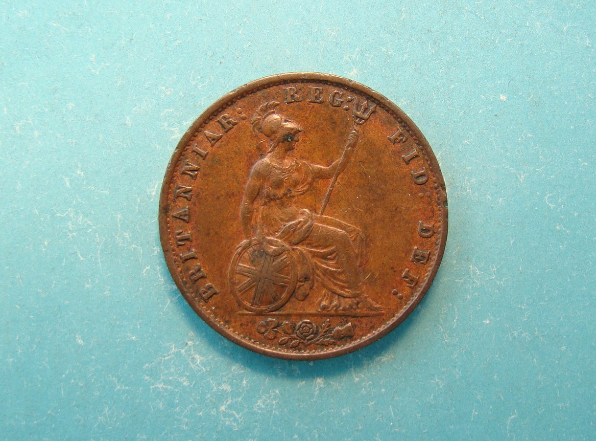 Victoria, 1854, Half Pence - Image 2
