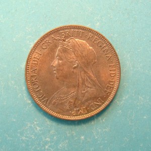 Victoria, 1896, Half Pence - Image 1