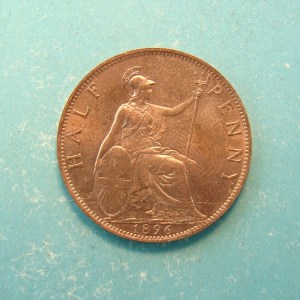 Victoria, 1896, Half Pence - Image 2