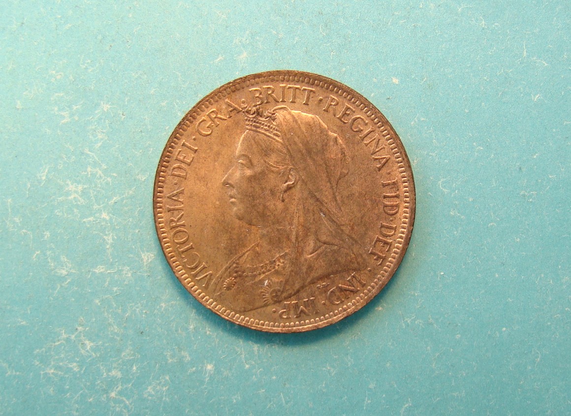 Victoria, 1901, Half Pence - Image 1