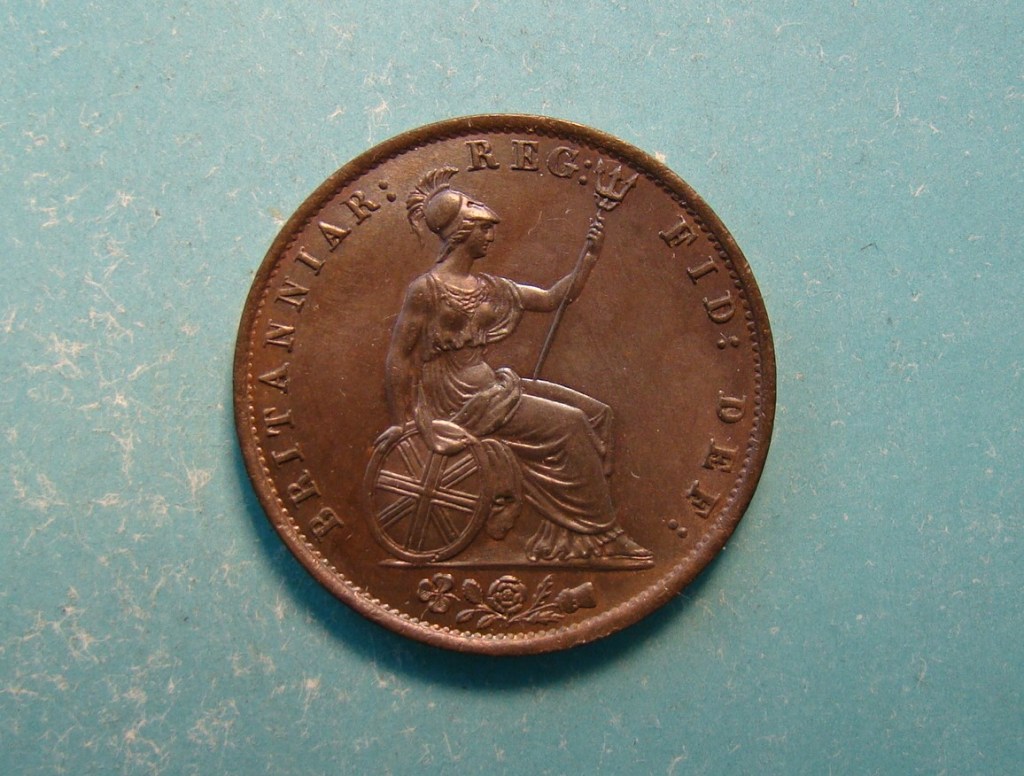 Victoria, 1855, Half Pence
