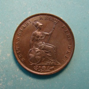 Victoria, 1855, Half Pence - Image 2