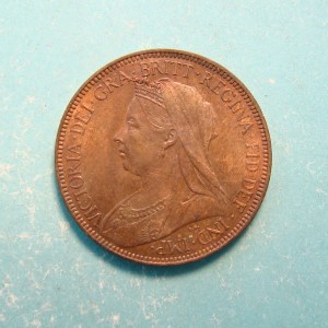 Victoria, 1901, Half Pence - Image 1