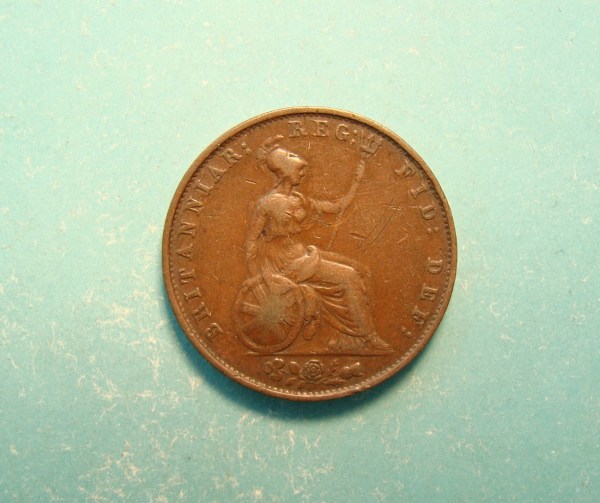 Victoria, 1853, Half Pence