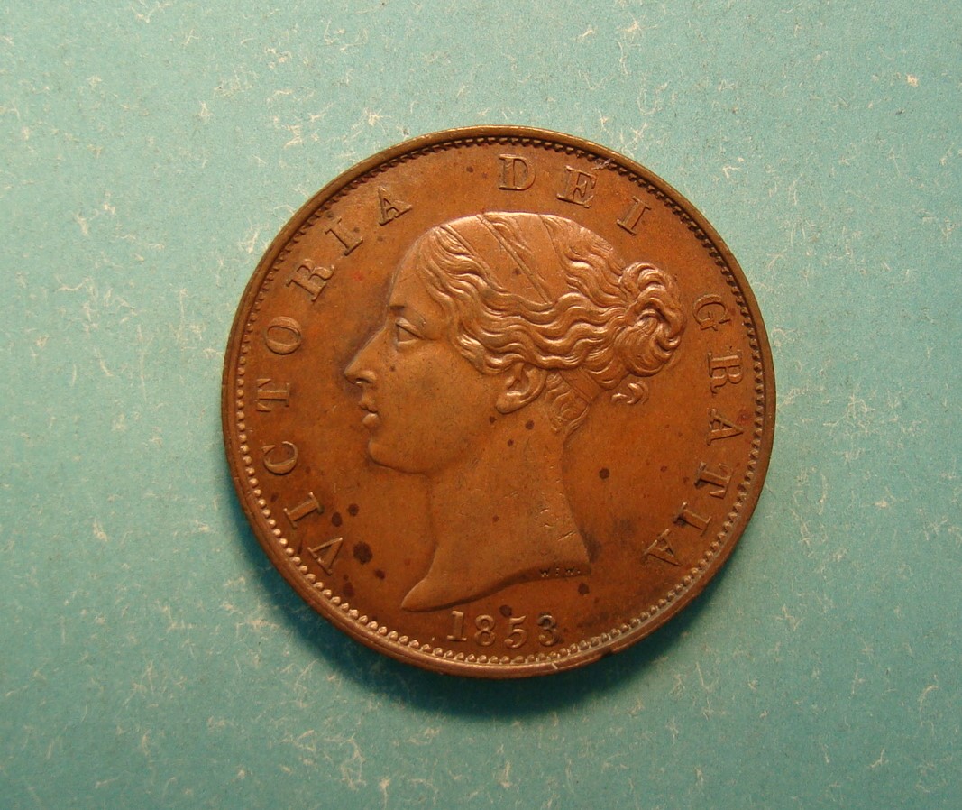 Victoria, 1853, Half Pence - Image 1