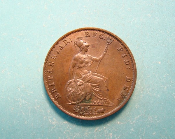 Victoria, 1853, Half Pence