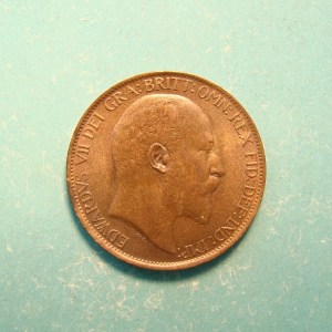 Edward VII, 1902, Half Pence - Image 1